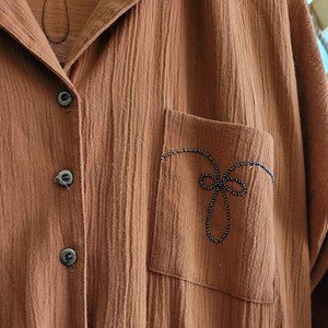 Vintage embroidered dress